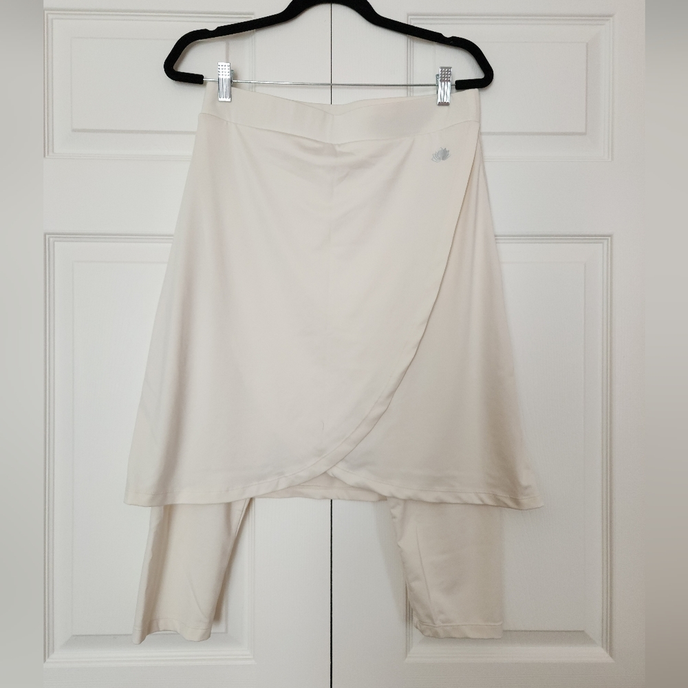Cream white faux wrap snoga
